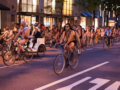 bike week nude|Take a look at photos from World Naked Bike Ride Chicago 2021